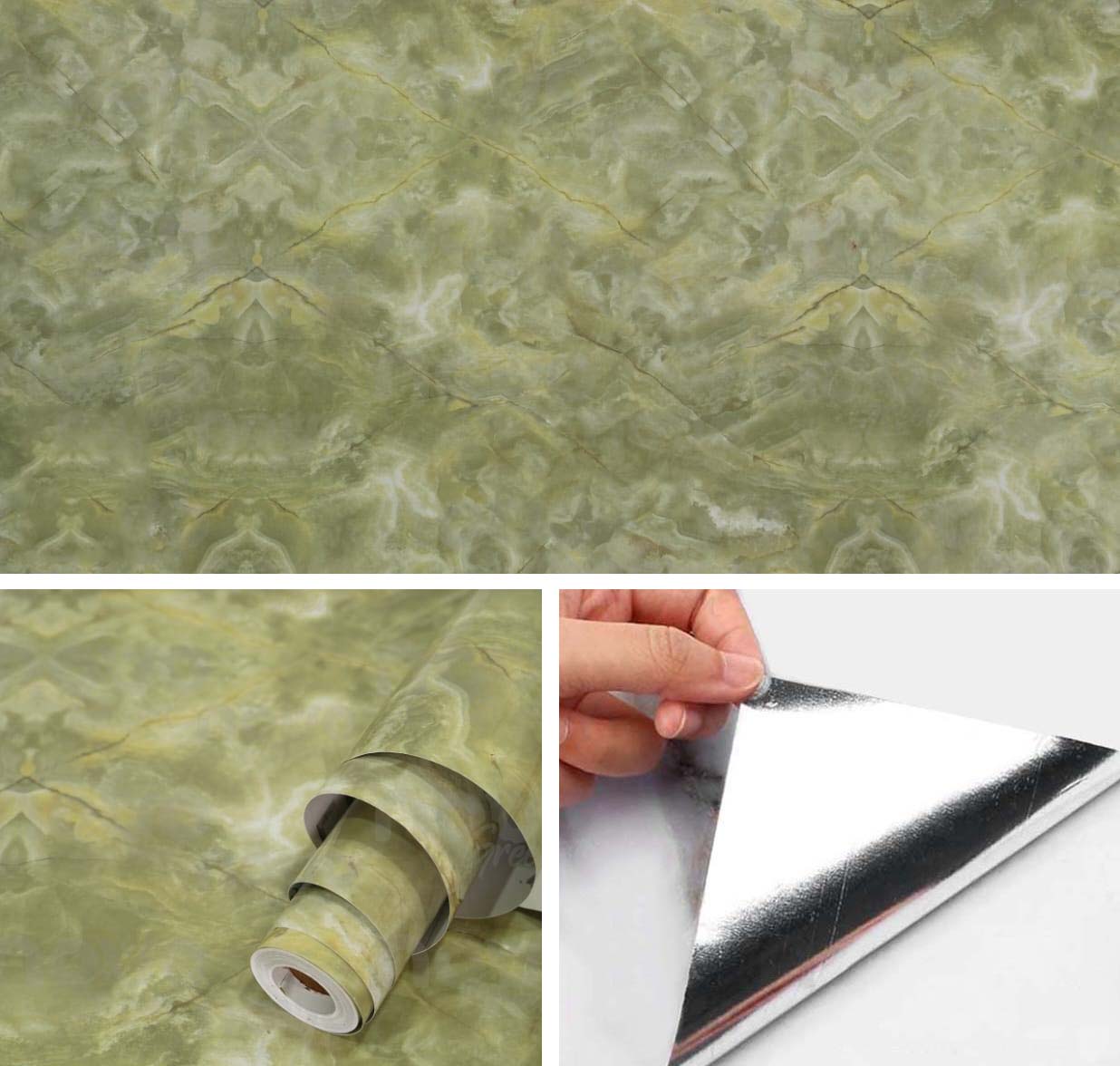 Miniatura 2 de Papel Vinilo Adhesivo Brillante VA-17448